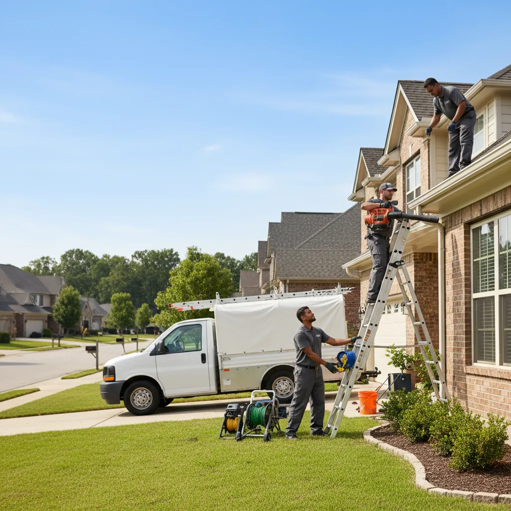 Home Gutter Service in New Summerfield, TX near me